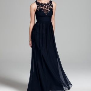 Gorgeous navy blue gala dress
